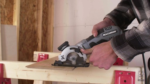 MAXIMUM Heavy-Duty Compact Circular Saw, 3-3/8-in - image 1 from the video